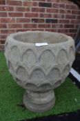 Decorative Garden Planter on Pedestal