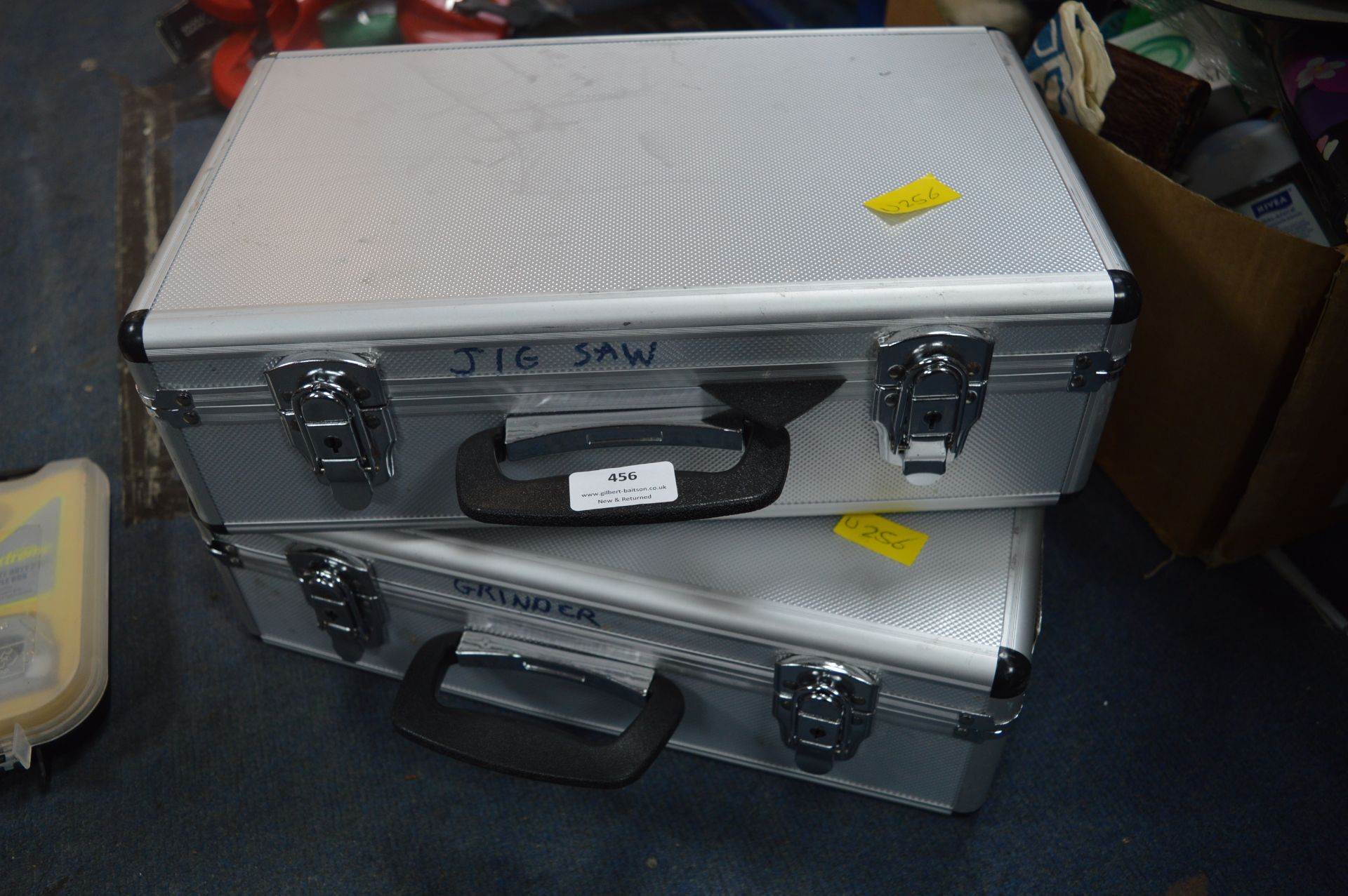 Two Aluminium Storage Cases