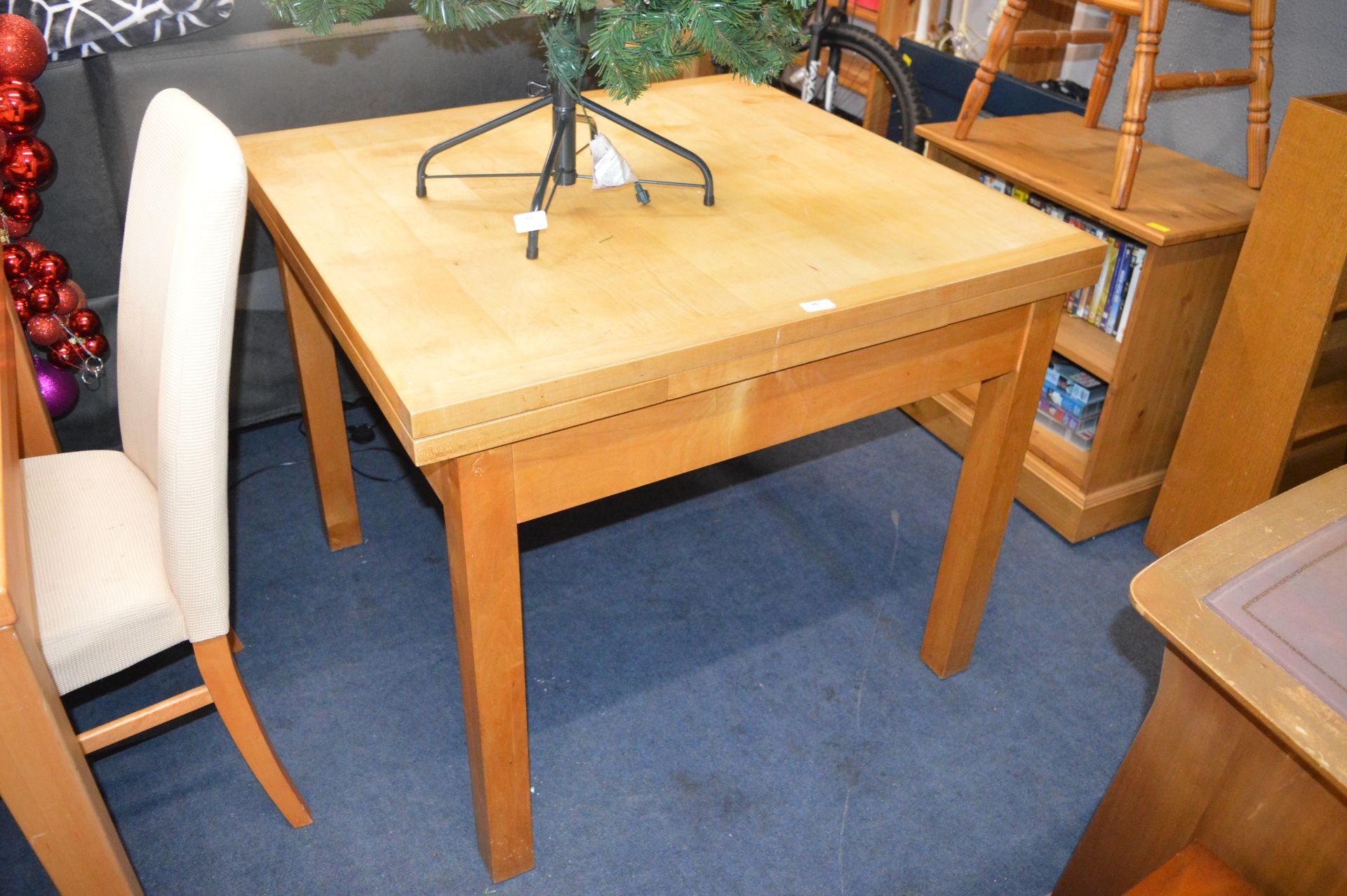 Beech Extending Dining Table