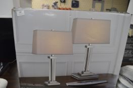 *Bridgeport Designs Table Lamps 2pk (boxed)