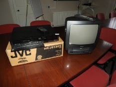 *Panasonic D48 Digital Video Recorder and a Philips AIO TV and Video Unit