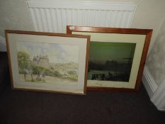 *One Print and One Watercolour - Scarborough Scenes