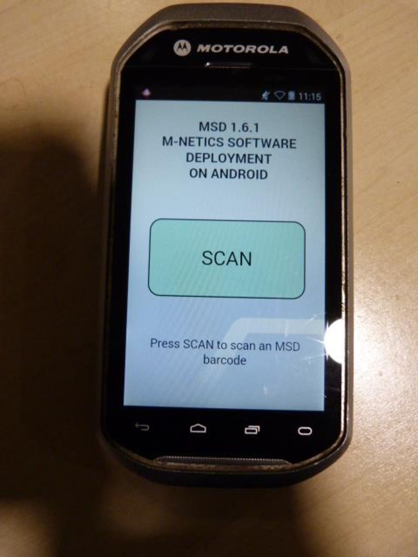 *Motorola Pocket PC Barcode Reader Model: MC40N0-SCJ3R01 - Image 2 of 3