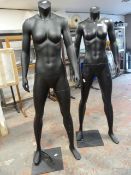 *Two Black Female Mannequins (no heads)