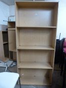 *Oak Effect Office Shelves ~180cm tall