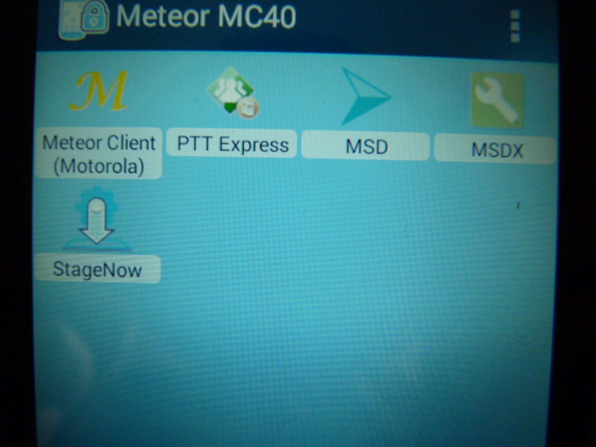 *Motorola Pocket PC Barcode Reader Model: MC40N0-SCJ3R01 - Image 3 of 3