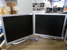 *Two HP Compaq LA1951G Monitors