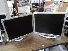 *Two HP Compaq LA1951G Monitors