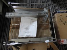*Two Kessebohmer Chrome Pullout Larder Trays