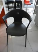 *Allermuir Contemporary Style Armchair in Basalt Shell RRP: £350