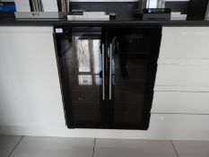 *Caple WI683 Two Compartment with Dual Control Wine Refrigerator