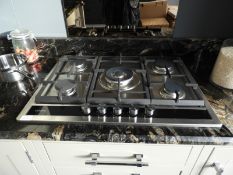 *Siemens Gas Hob with Wok Burner EC745RC90E