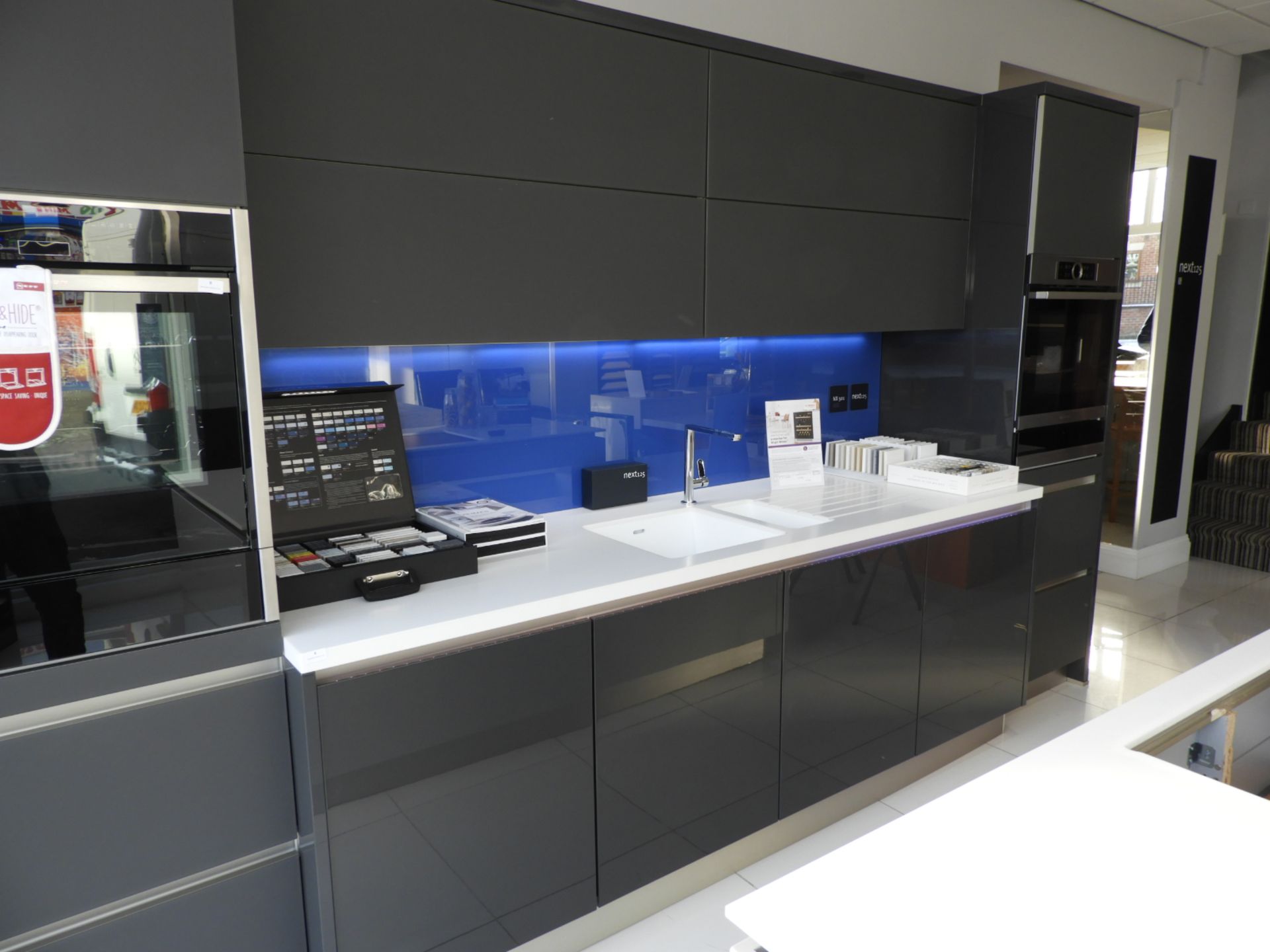 *Next 125 Contemporary Design Display Kitchen 3705mm long x 2230cm high - Image 2 of 3