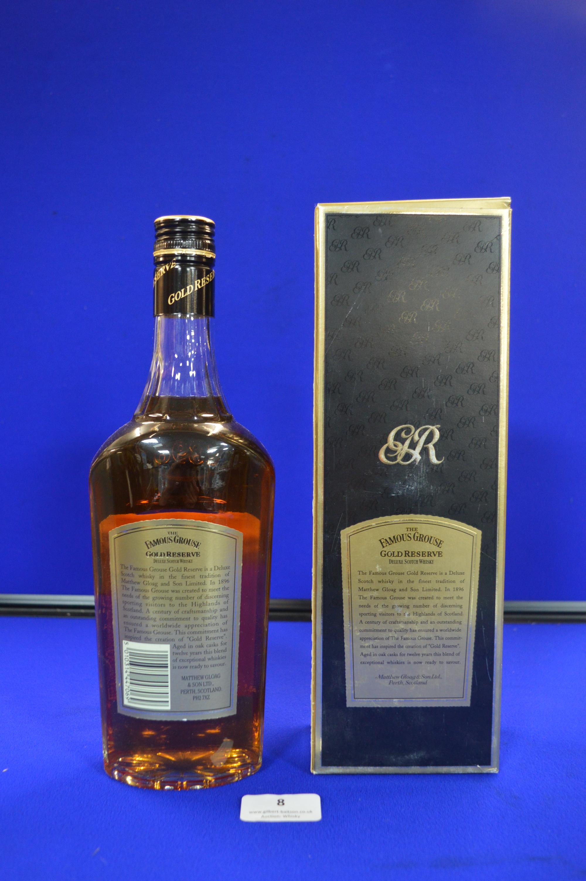 The Famous Grouse Gold Reserve Deluxe 12 Year Scotch Whisky - Image 2 of 2