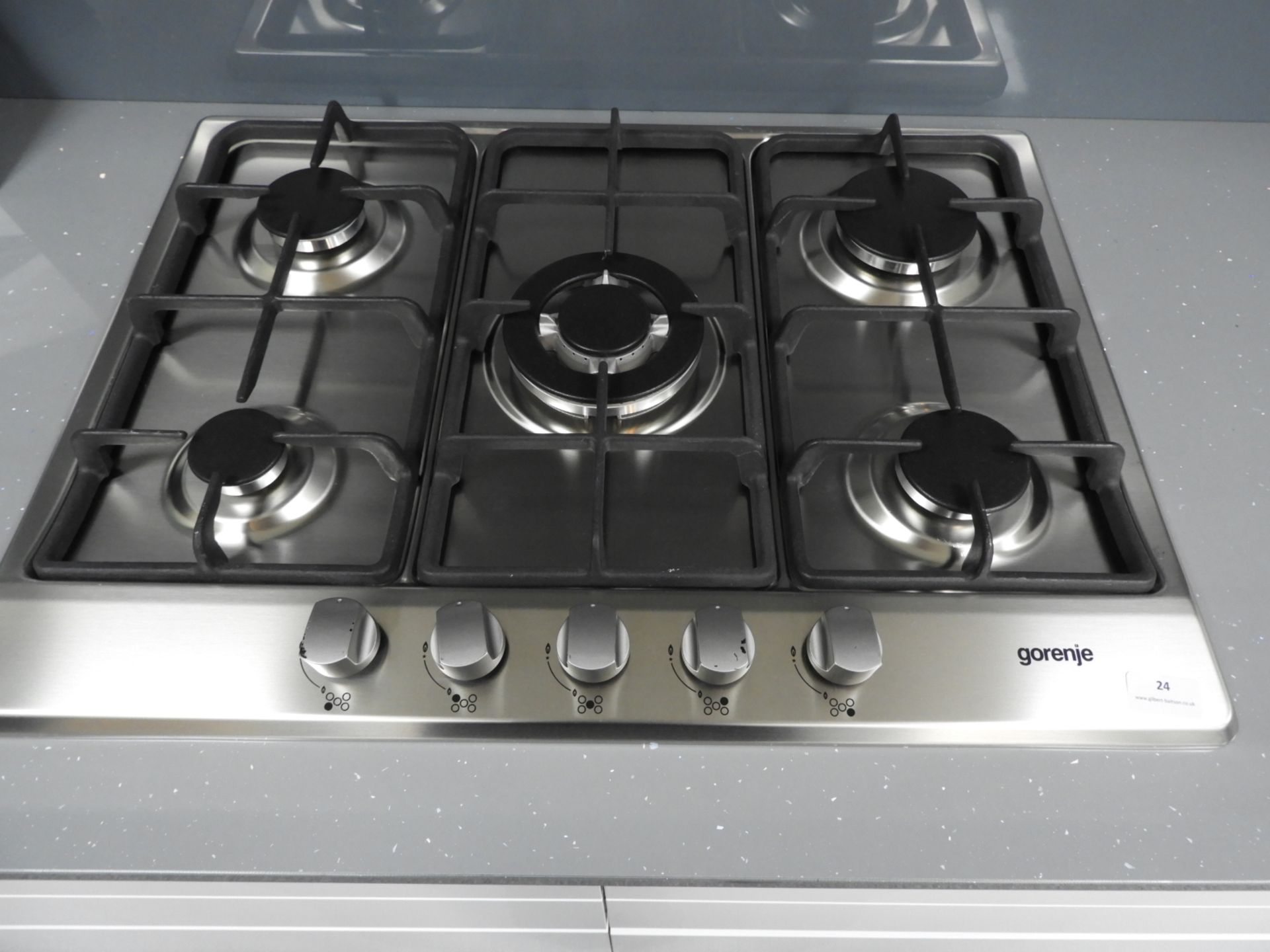 *Gorenje Five Burner Gas Hob