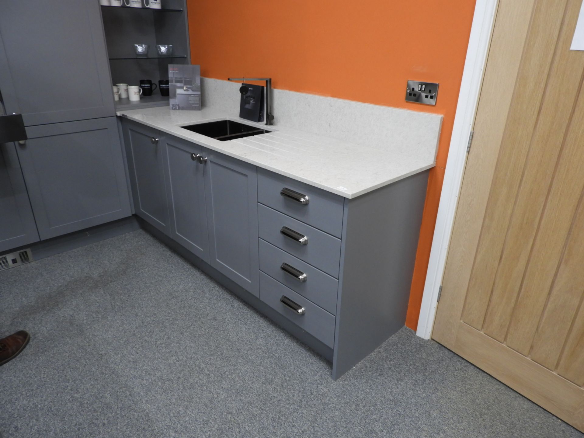 *Dust Grey Display Kitchen with Allana Doors... - Image 3 of 3