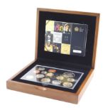 A Royal Mint United Kingdom Executive Proof Coin Set 2010, with certificate No 3339, cased.