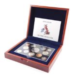 A Royal Mint United Kingdom Executive Proof Coin Set 2007, with certificate No 0375, cased.