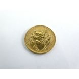 An Elizabeth II full gold sovereign 1976, 8.0g.