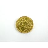 An Edward VII full gold sovereign 1908, 8.0g.