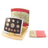 The Royal Mint Golden Jubilee Year 2003 Executive Proof Coin Collection, with certificate, cased.