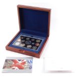 A Royal Mint United Kingdom Executive Proof Coin Set 2006, with certificate, No 3004, cased.