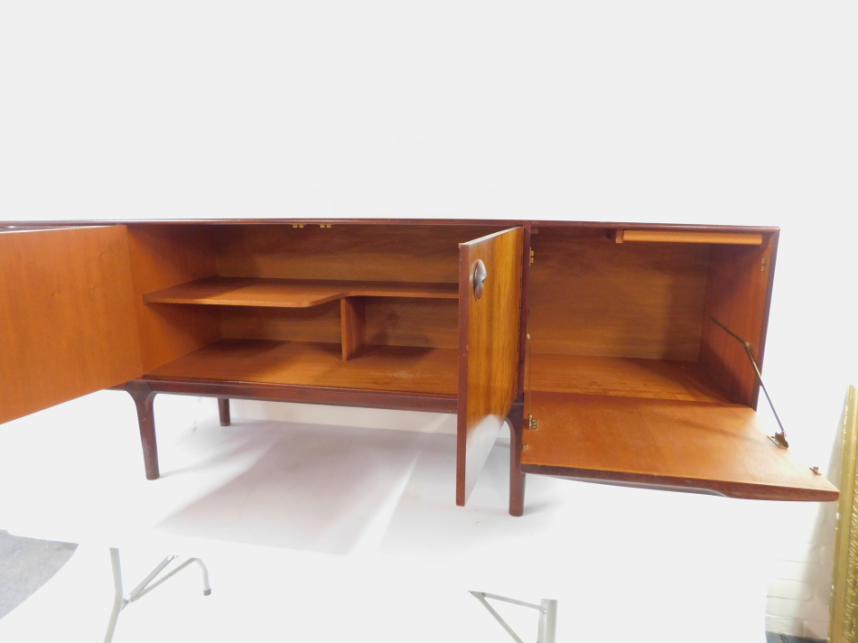 A McIntosh and Co Limited 1960's Rosewood dining suite, comprising a sideboard, with a pair of doors - Image 7 of 8