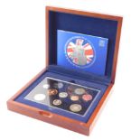 A Royal Mint United Kingdom Executive Proof Coin Set 2004, with certificate, cased.