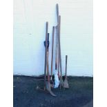 Garden hand tools. (a quantity)