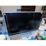 A JVC 37 inch LCD colour television, model no. LT-37DA8BJ, with remote.