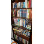 Books including literature, annuals, general reference, etc. (5 shelves)