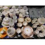 Assorted tea wares, including Gladstone china, Shelley, Royal Stewart, Royal Standard and Royal
