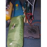 A Vango Icarus 500 front canopy, and further camping equipment. (a quantity)