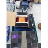 Edinburgh crystal contemporary glassware, further table glass, etc. (3 trays plus)