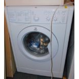 An Indesit 6kg A Class washing machine, model no IWSC61251.