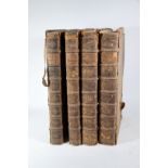 Wood (Anthony) ATHENAE OXONIENSIS... 4 vol., title in red and black, contemporary calf, folio, R.