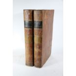 Curtis (William). FLORA LONDINENSIS... FIRST EDITION 2 vol., woodcut title vignettes, hand-