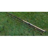 Withdrawn Pre-Sale by Vendor. A three piece double handed fly rod, "The Wye" by W H Norris of