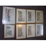 After Henry Thomas Alken (1785-1851). Hunting Qualifications, a set of six hand coloured