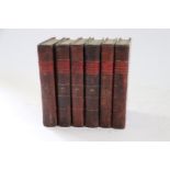 London.- LONDON AND ITS ENVIRONS DESCRIBED, 6 vol., half-titles, folding engraved maps, plates,