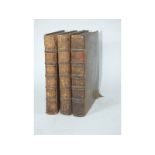 Blackwell (Thomas) MEMOIRS OF THE COURT OF AUGUSTUS, 3 vol., engraved plates, contemporary calf,