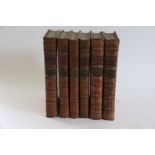 Grose (Francis) THE ANTIQUITIES OF ENGLAND AND WALES 5 vol., additional engraved titles,