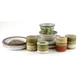 A quantity of Denby stoneware, to include a Glyn Colledge designed small jardiniere, Safari bowl and