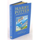 Rowling (J.K) HARRY POTTER AND THE CHAMBER OF SECRETS FIRST DELUXE EDITION BEARING INK SIGNATURE