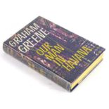 Greene (Grahame) OUR MAN IN HAVANNA, FIRST EDITION, publisher's cloth, dust-jacket in glassine