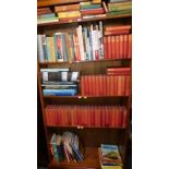 Books including English and European literature, antiques, militaria, children's books, locomotives,