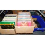 LPs and 78rpm records, classical opera and operetta, musicals, pop and easy listening. (3 boxes)