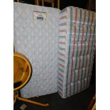 A Kozee Sleep single mattress, together with a Dreams mattress factory single mattress. (2)