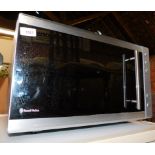 A Russell Hobbs 900w stainless steel microwave oven, model no HOBCT/AL30.