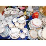 Ceramics including tea wares, a Grindley Sunday Morning part dinner service, Royal Vale tea service,